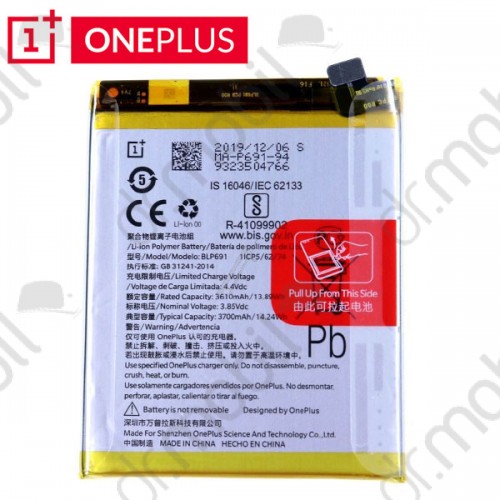 Akkumulátor OnePlus 6T / OnePlus 7, 3610mAh BLP685, 1031100007 